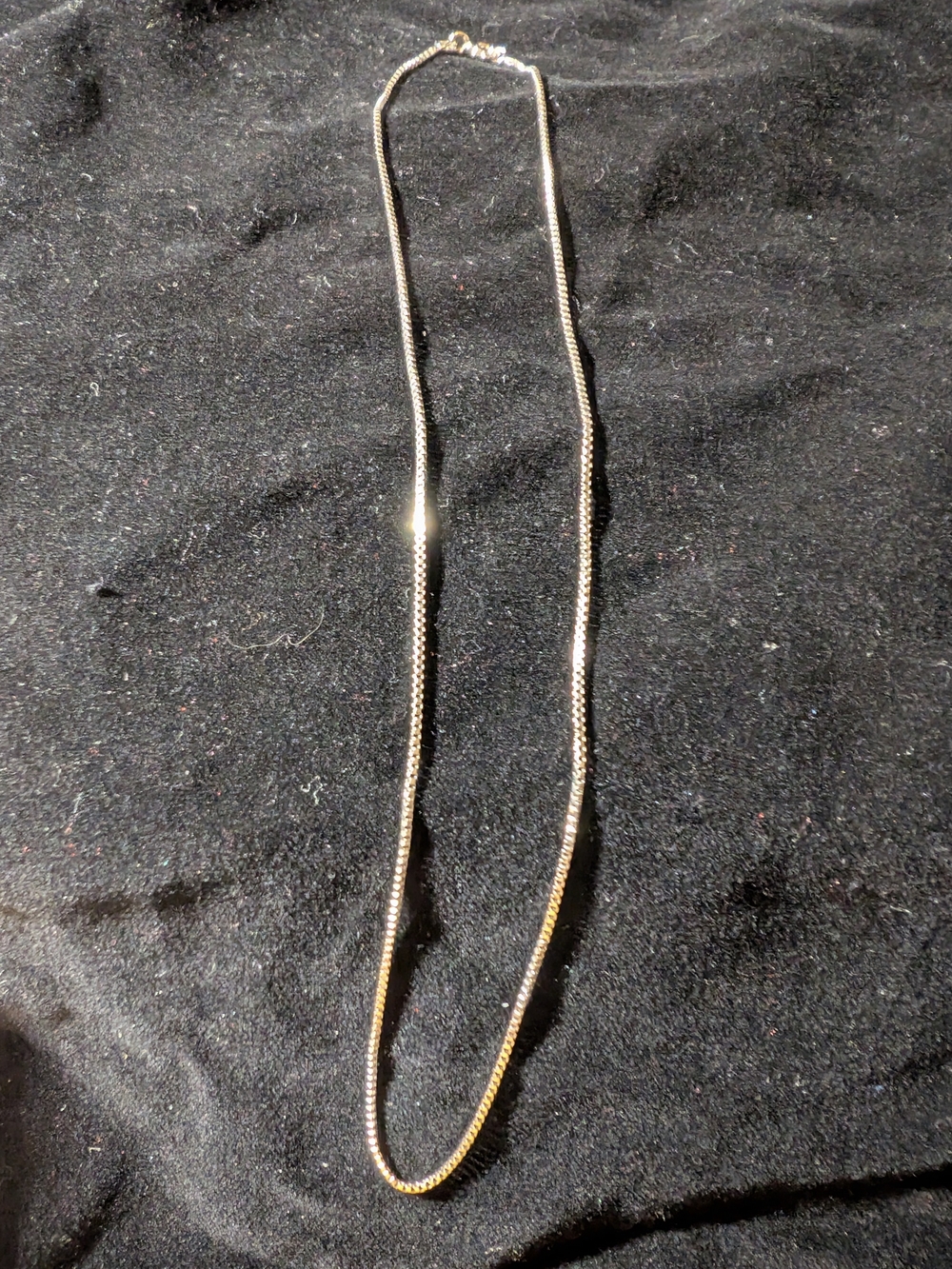 Fine Silver 16" Chain Necklace